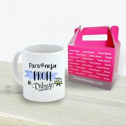 Taza Profe Dibujo Chico
