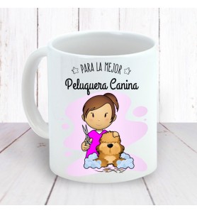 Taza Peluquera Canina
