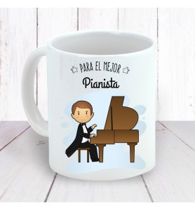 Taza Pianista Chico
