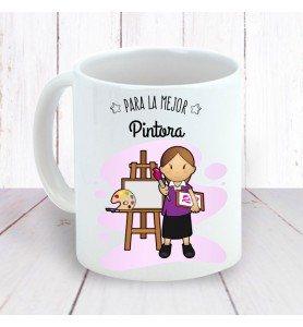 Taza Pintora Cuadros