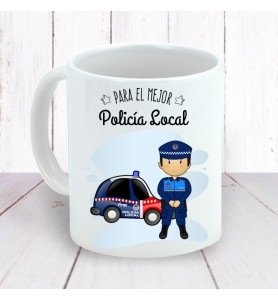 Taza Policía Local Chico