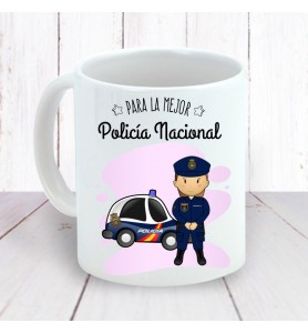 Taza Policía Nacional Chica