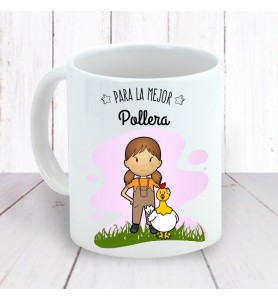 Taza Pollera