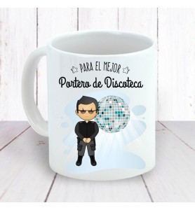 Taza Portero De Discoteca