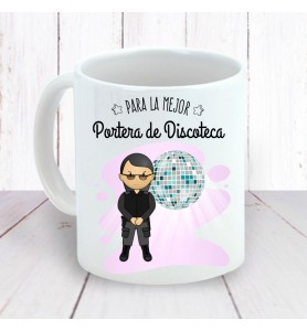 Taza Portera De Discoteca