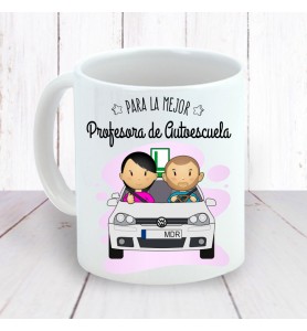 Taza Profesora Autoescuela