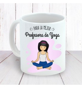 Taza Profesora Yoga