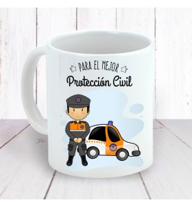 Taza Protección Civil Chico