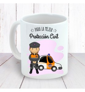 Taza Protección Civil Chica