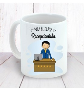 Taza Recepcionista Chico