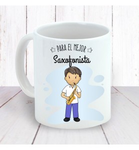 Taza Saxofonista Chico