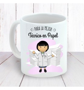 Taza Técnico De Papel Chica