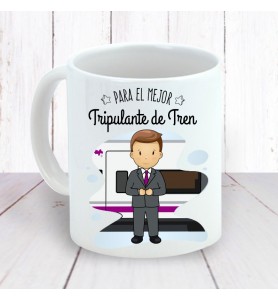 Taza Tripulante Tren Chico