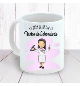 Taza Técnico Laboratorio Chica