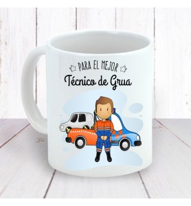 Taza Técnico Grúa Chico