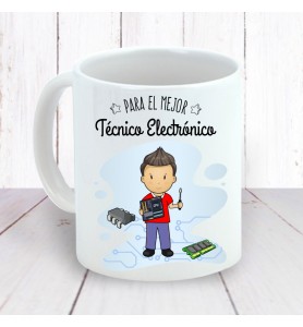 Taza Técnico Electrónico Chico