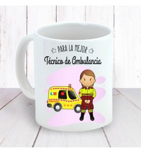 Taza Técnico Ambulancia Chica
