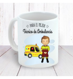 Taza Técnico Ambulancia Chico