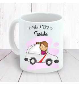 Taza Taxista Chica