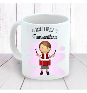 Taza Tamborilera