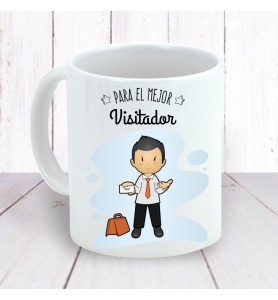 Taza Visitador