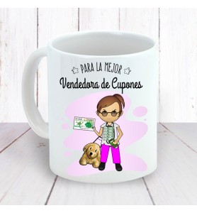 Taza Vendedora Cupones