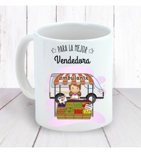 Taza Vendedora Ambulante...