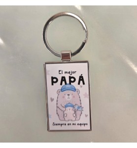 Llavero Papá Equipo