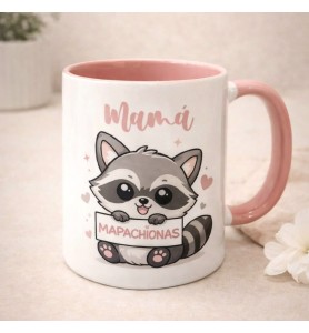 Taza Mamá Mapachionas