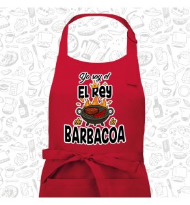 Delantal Rey Barbacoa...