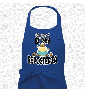 Delantal Rey Repostería...