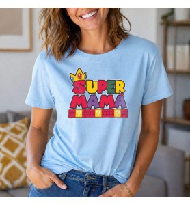 Camiseta Super Mamá (Mario...