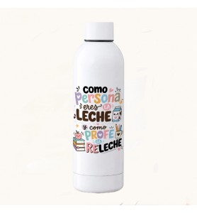 Botella Termo Profe Releche
