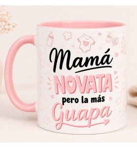 Taza Mamá Novata Guapa