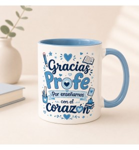 Taza Profe Corazón