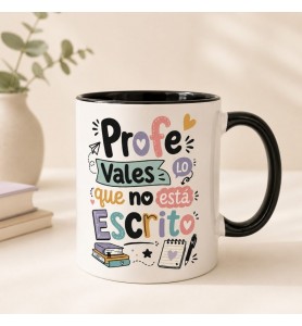 Taza Profe Vales Color