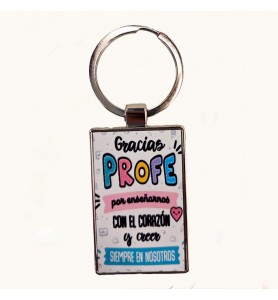 Llavero Rectangular Profe...