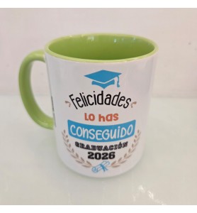 Taza Felicidades Lo Has...