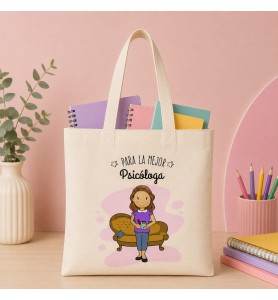 Bolsa Asa Poliéster Psicóloga