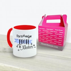 Taza Profe Mates Chico