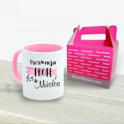 Taza Profe Música Chica