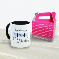 Taza Profe Música Chico