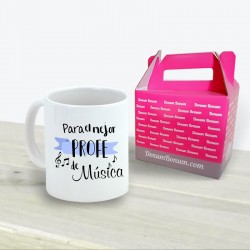 Taza Profe Música Chico