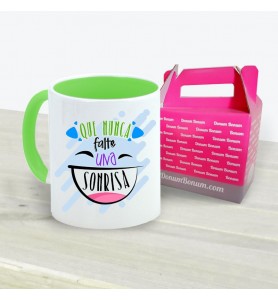 Taza Nunca Falte Sonrisa