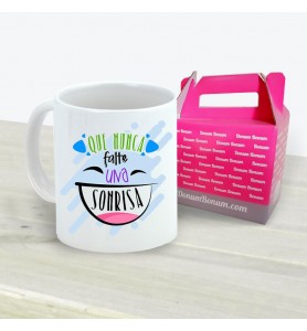 Taza Nunca Falte Sonrisa