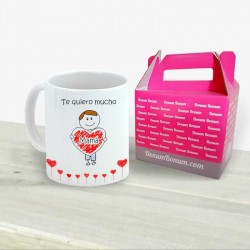 Taza Mamá Te Quiero Mucho Niño