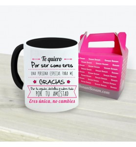 Taza Te Quiero Amistad Chica