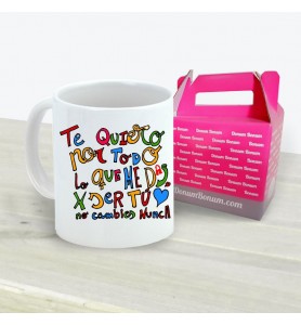Taza Te Quiero Por Todo...