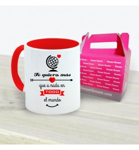 Taza Te Quiero Más Que Nada
