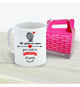 Taza Te Quiero Más Que Nada